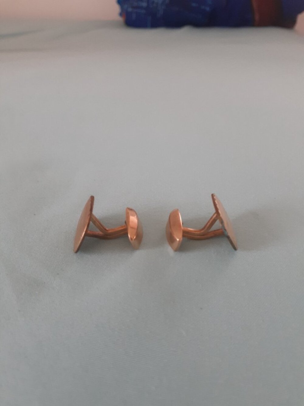 GR Men's Cufflinks Gold color - Picture 6 of 6